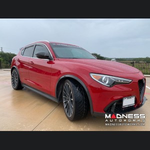 Alfa Romeo Stelvio Fender Trim - Carbon Fiber - Feroce Carbon